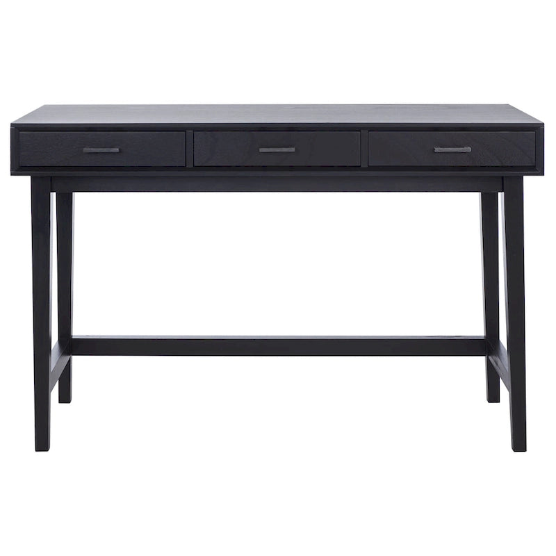 Three-drawer desk