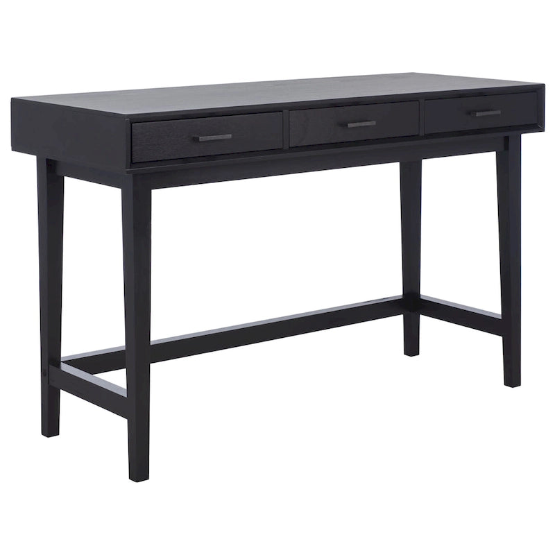 Three-drawer desk