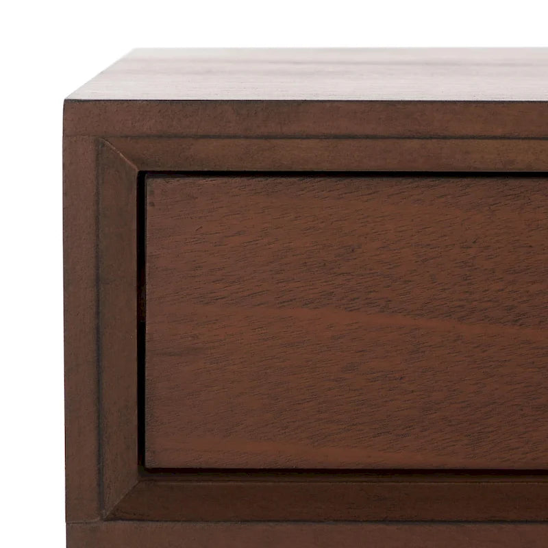 Three-drawer desk