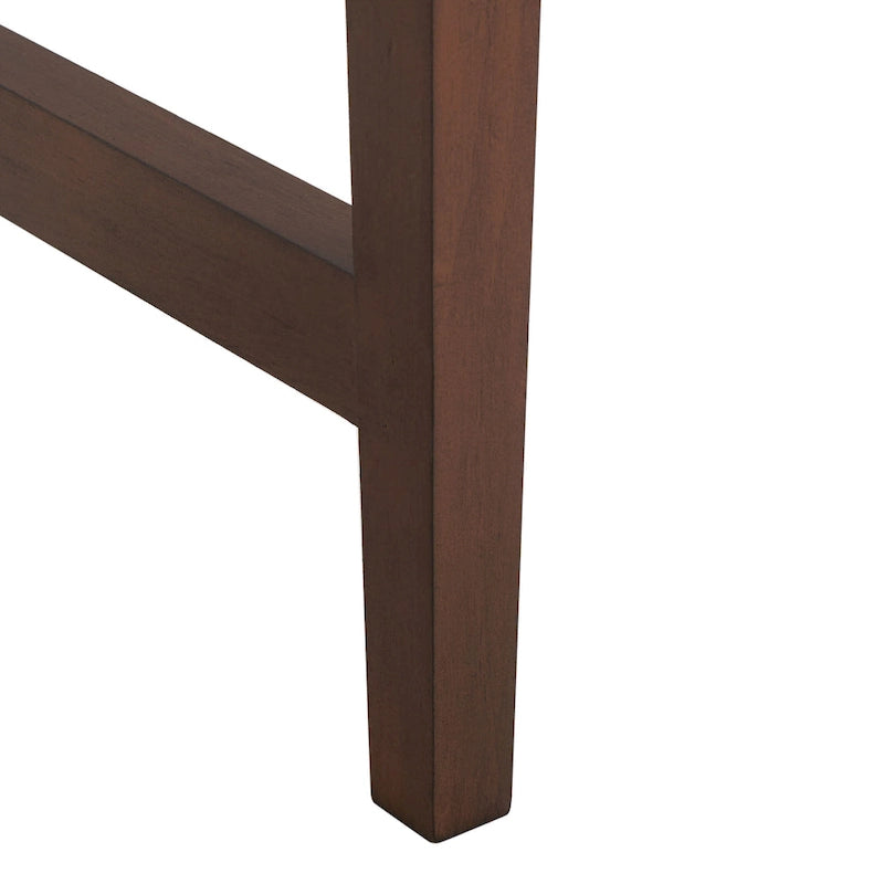 Three-drawer desk