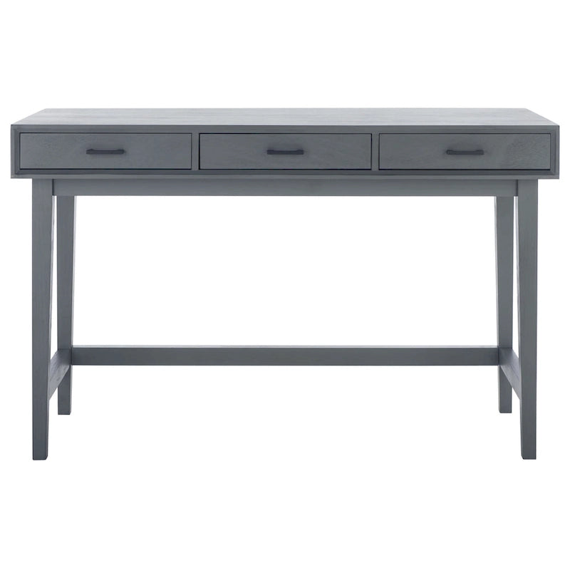 Three-drawer desk
