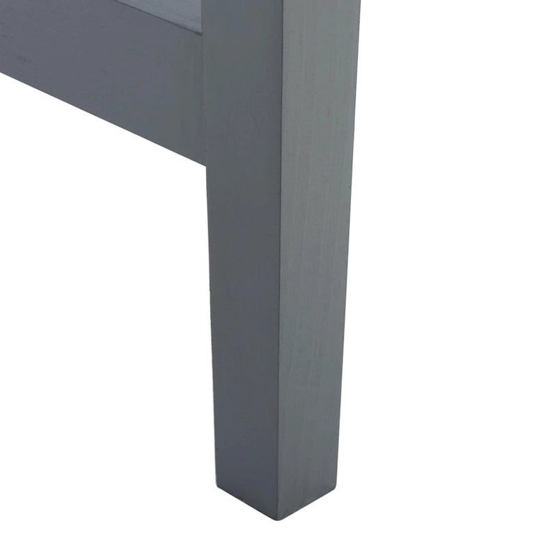 Three-drawer desk