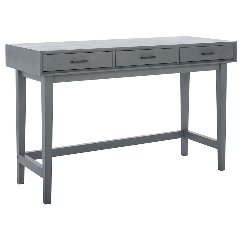 Three-drawer desk