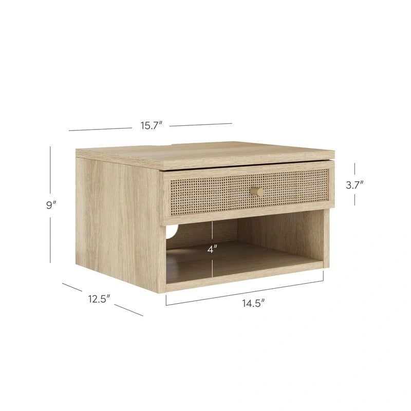 Modern Floating Bedside Nightstand