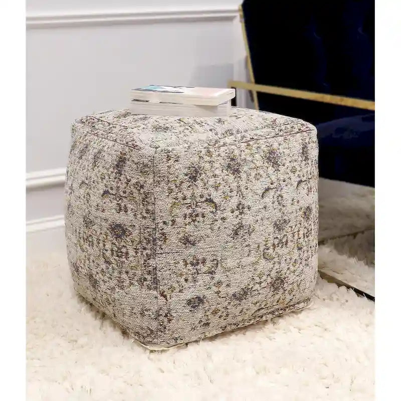 High-grade cotton cushion, grayish-brown
