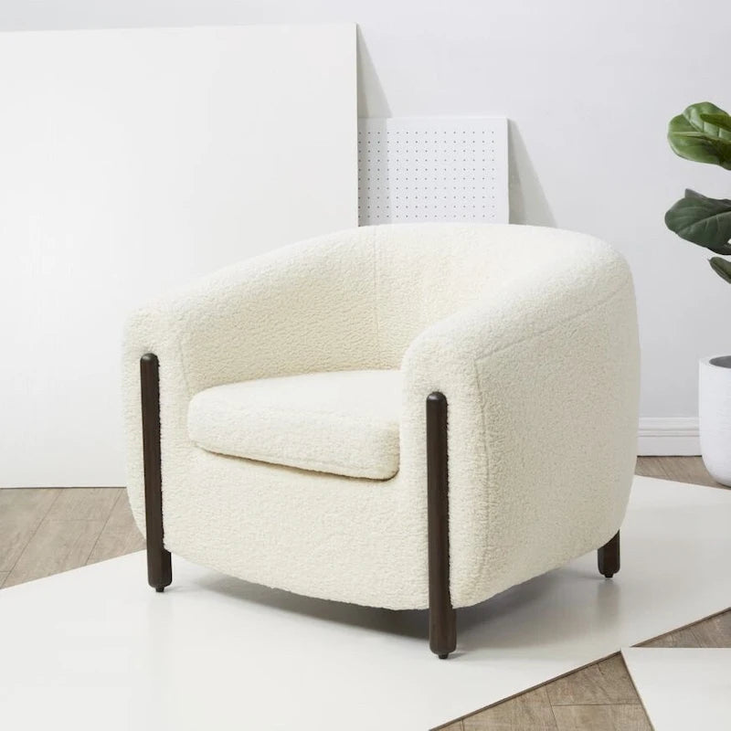 Bucket-back lounge chair - 38 inches wide x 34 inches deep x 28 inches high - 38Wx34Dx28H