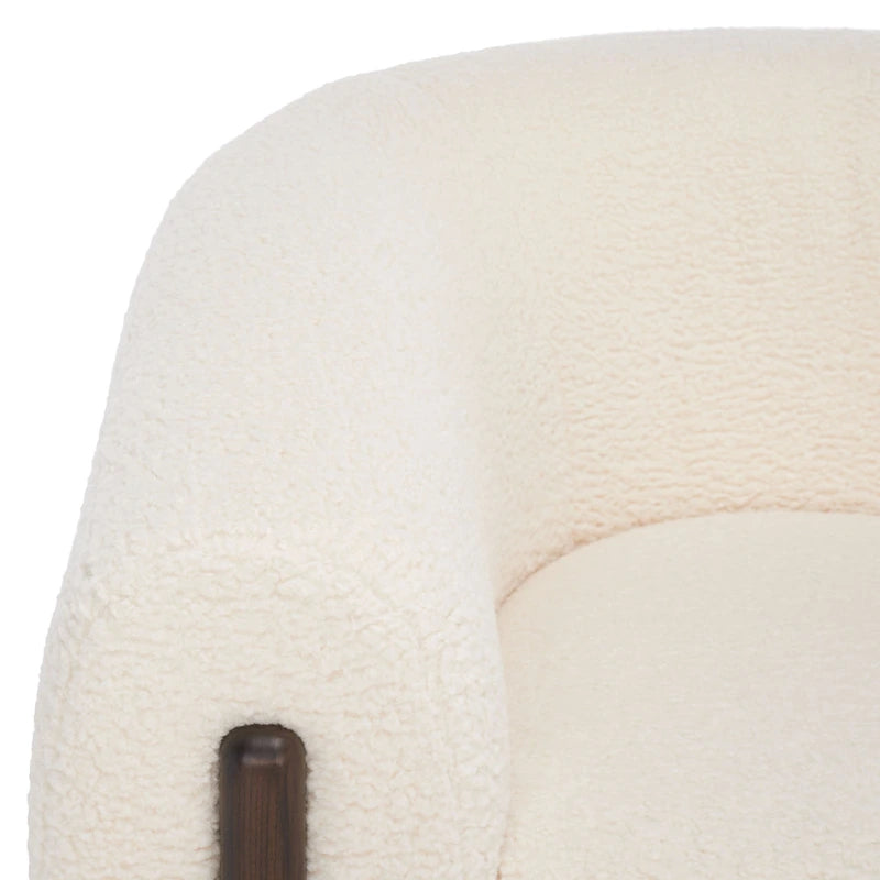 Bucket-back lounge chair - 38 inches wide x 34 inches deep x 28 inches high - 38Wx34Dx28H