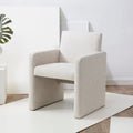 Linen Armchair - 26 inches wide x 25 inches deep x 33 inches high - 26W x 25D x 33H