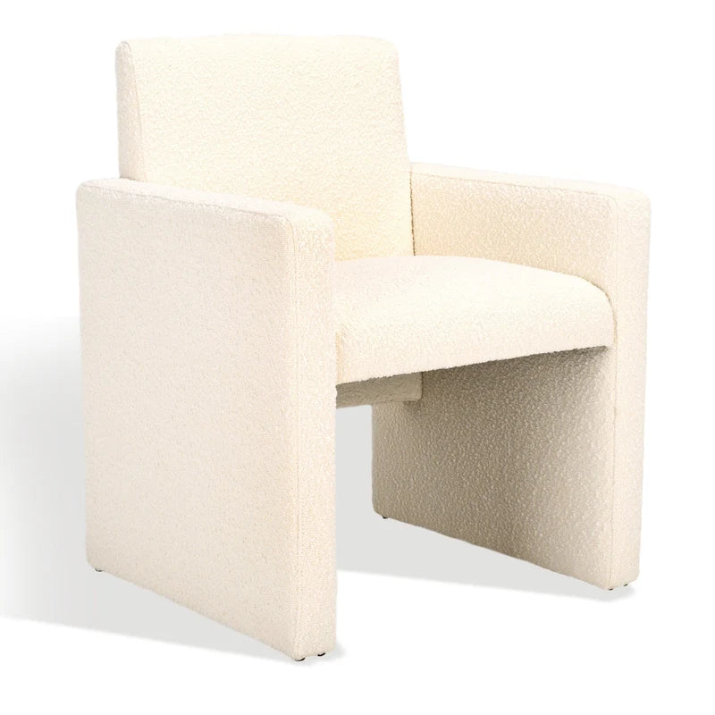 Linen Armchair - 26 inches wide x 25 inches deep x 33 inches high - 26W x 25D x 33H