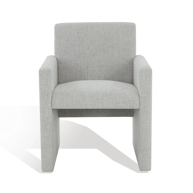 Linen Armchair - 26 inches wide x 25 inches deep x 33 inches high - 26W x 25D x 33H