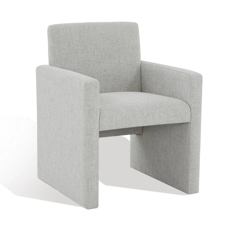 Linen Armchair - 26 inches wide x 25 inches deep x 33 inches high - 26W x 25D x 33H