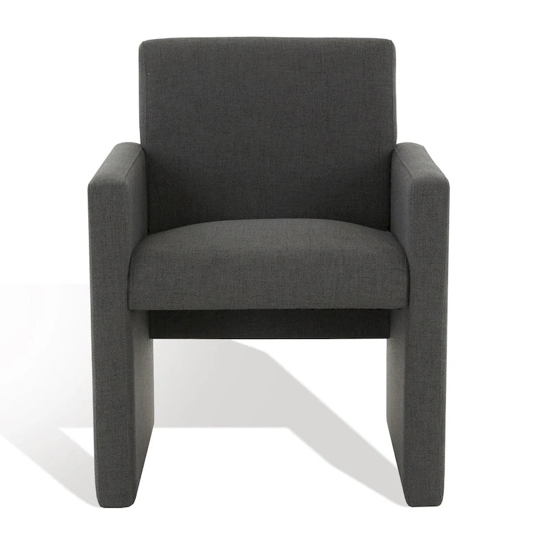 Linen Armchair - 26 inches wide x 25 inches deep x 33 inches high - 26W x 25D x 33H