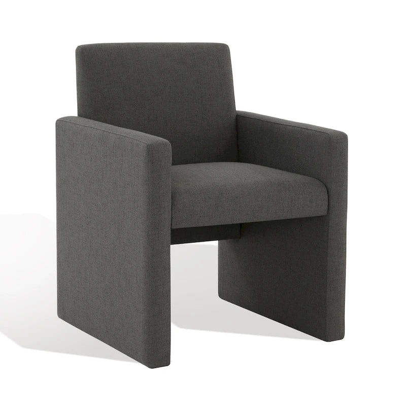 Linen Armchair - 26 inches wide x 25 inches deep x 33 inches high - 26W x 25D x 33H