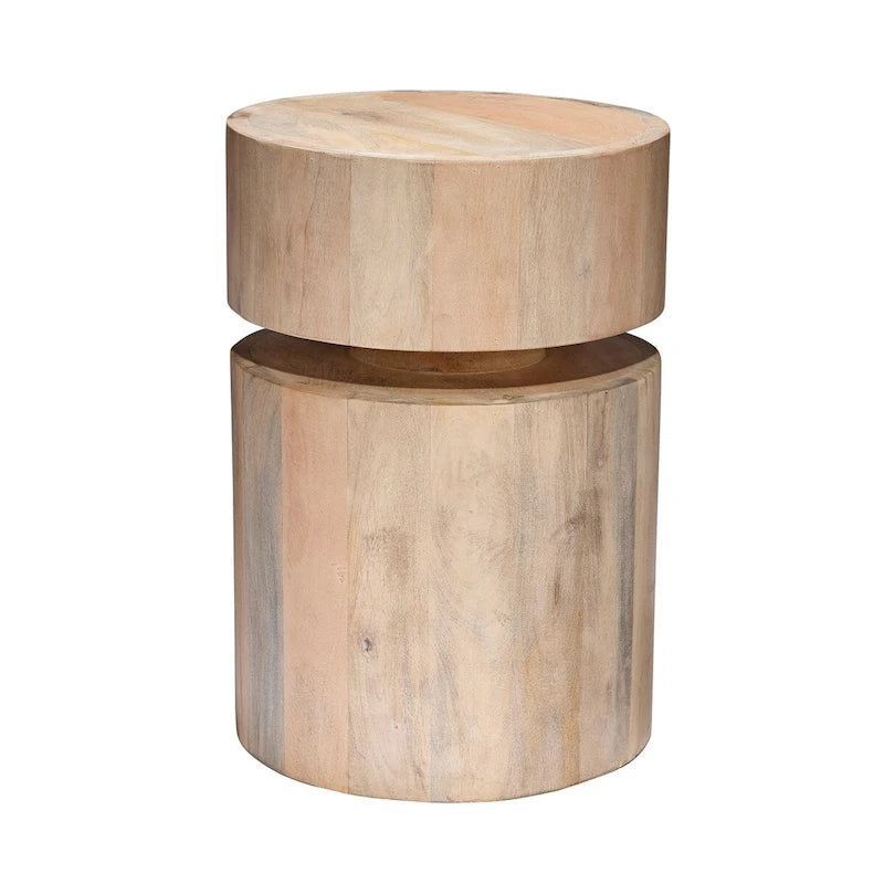 Round side table