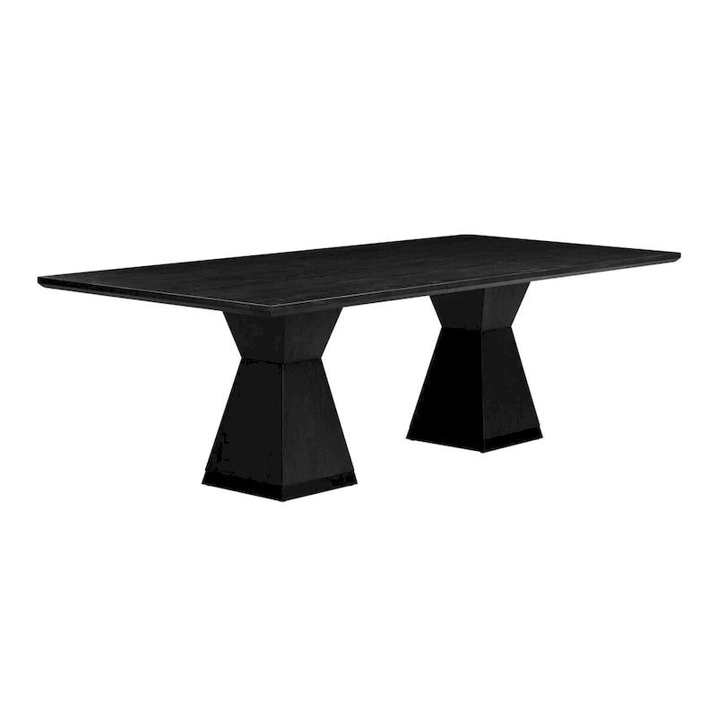 Rectangular dining table