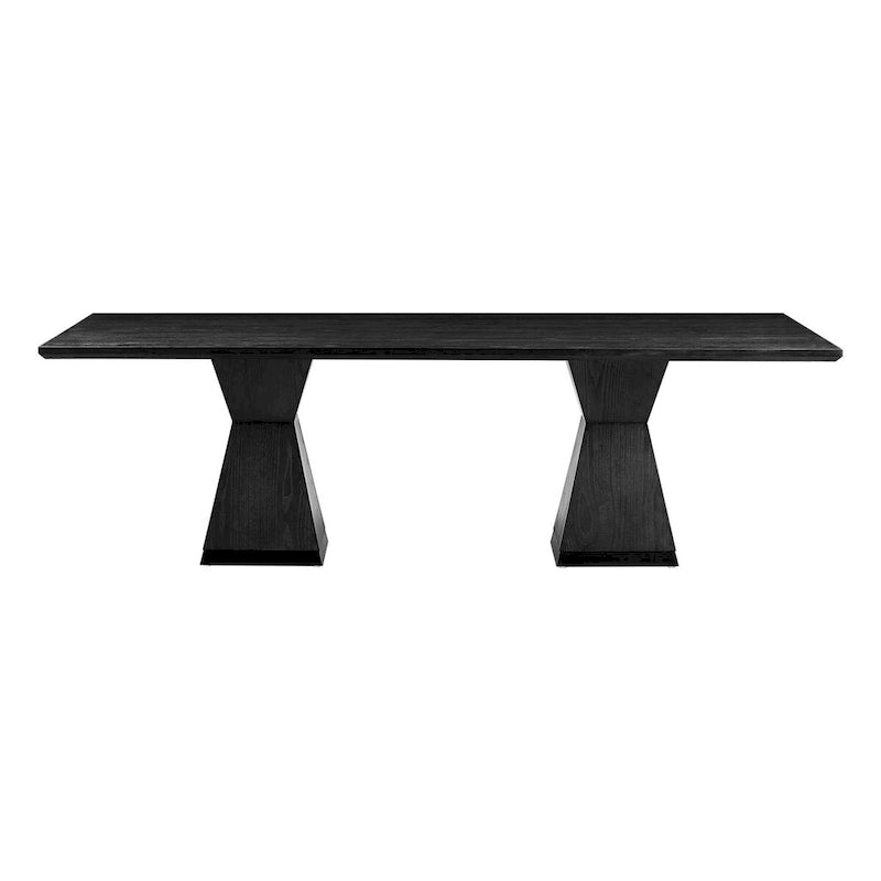 Rectangular dining table