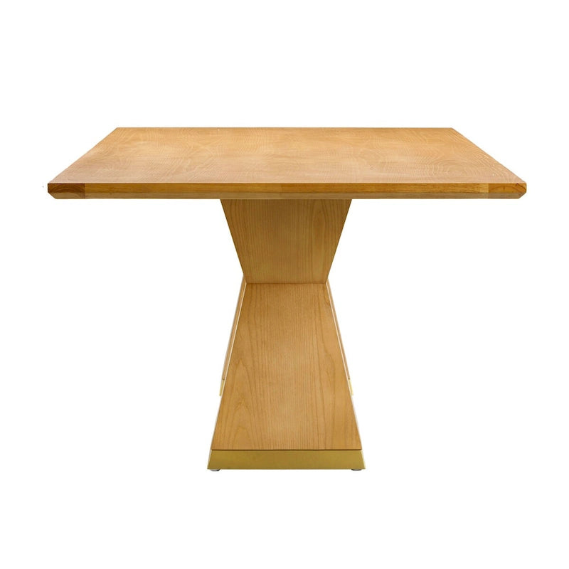 Rectangular dining table