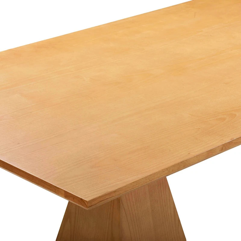 Rectangular dining table
