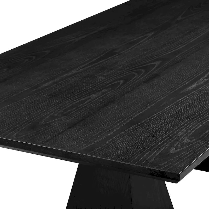 Rectangular dining table
