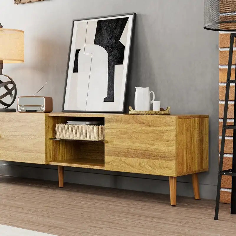 68.9W Modern TV Stand for TVs up to 70 Inches - 65 inches